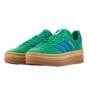 adidas Originals Gazelle Bold Womens Size 6 Green Sneakers Shoes WORN ONCE